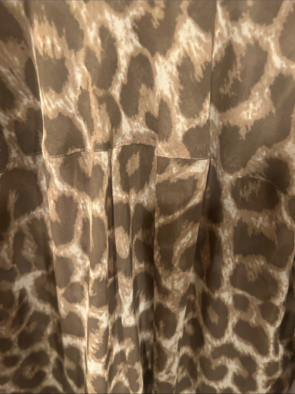 Free People Brown Leopard-Print Button Down Shirt - Picture 6 of 10